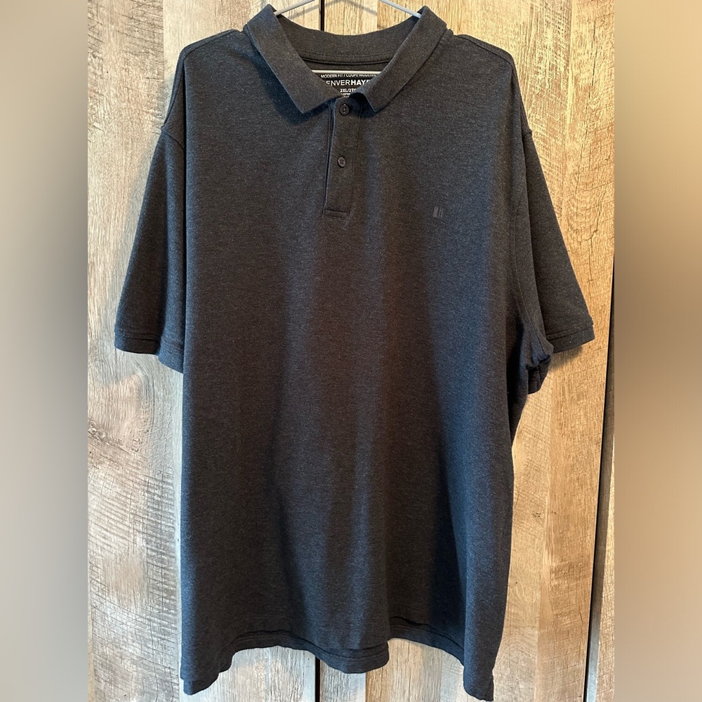 2XL Denver Hayes Grey Polo
